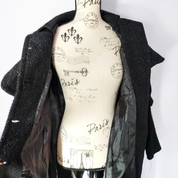 Vintage Cotton Blend Belted Jacket - Picture 4 of 13